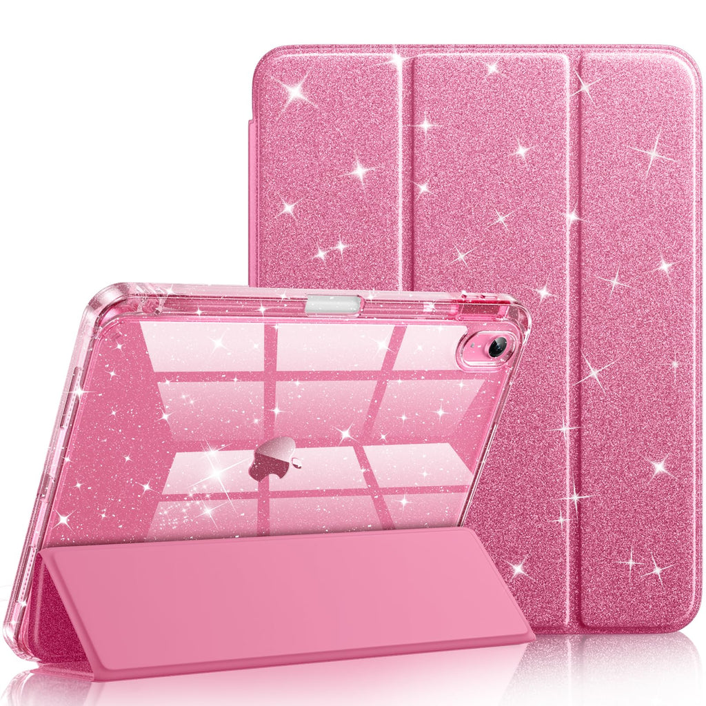 Case for iPad A16 Case, Compatible with iPad 11th Generation Case 11 Inch 2025, iPad 10th Generation Case 10.9 Inch 2022 with Pencil Holder for Women Girls