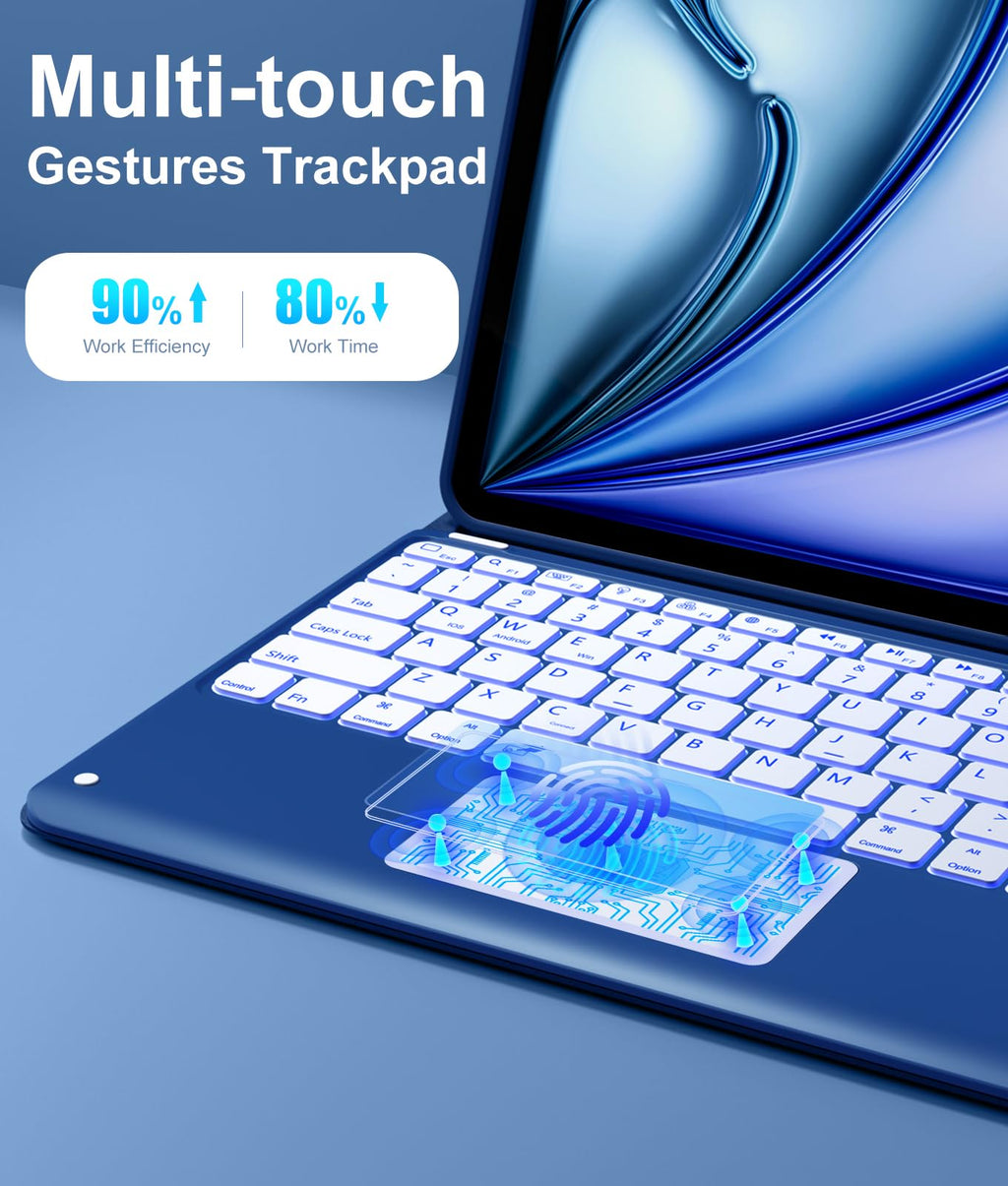 Compatible with iPad Air 13-inch Case Keyboard (M4/M3/M2)