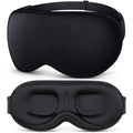 Getino 3D Sleep Mask for Women Men, Blackout Soft Eye Masks for Sleeping, Cotton, Black