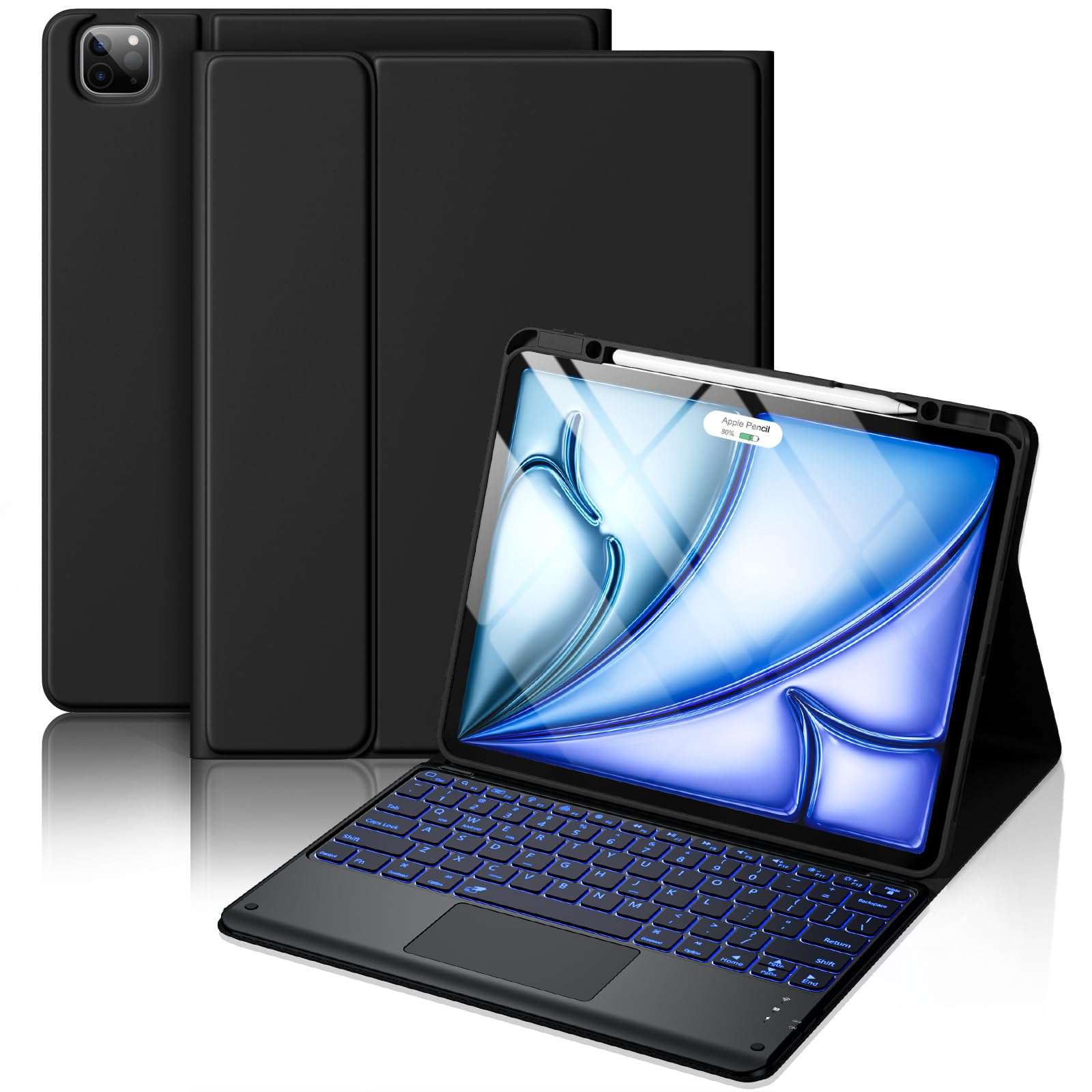 Compatible with iPad Air 13-inch Case Keyboard (M4/M3/M2)