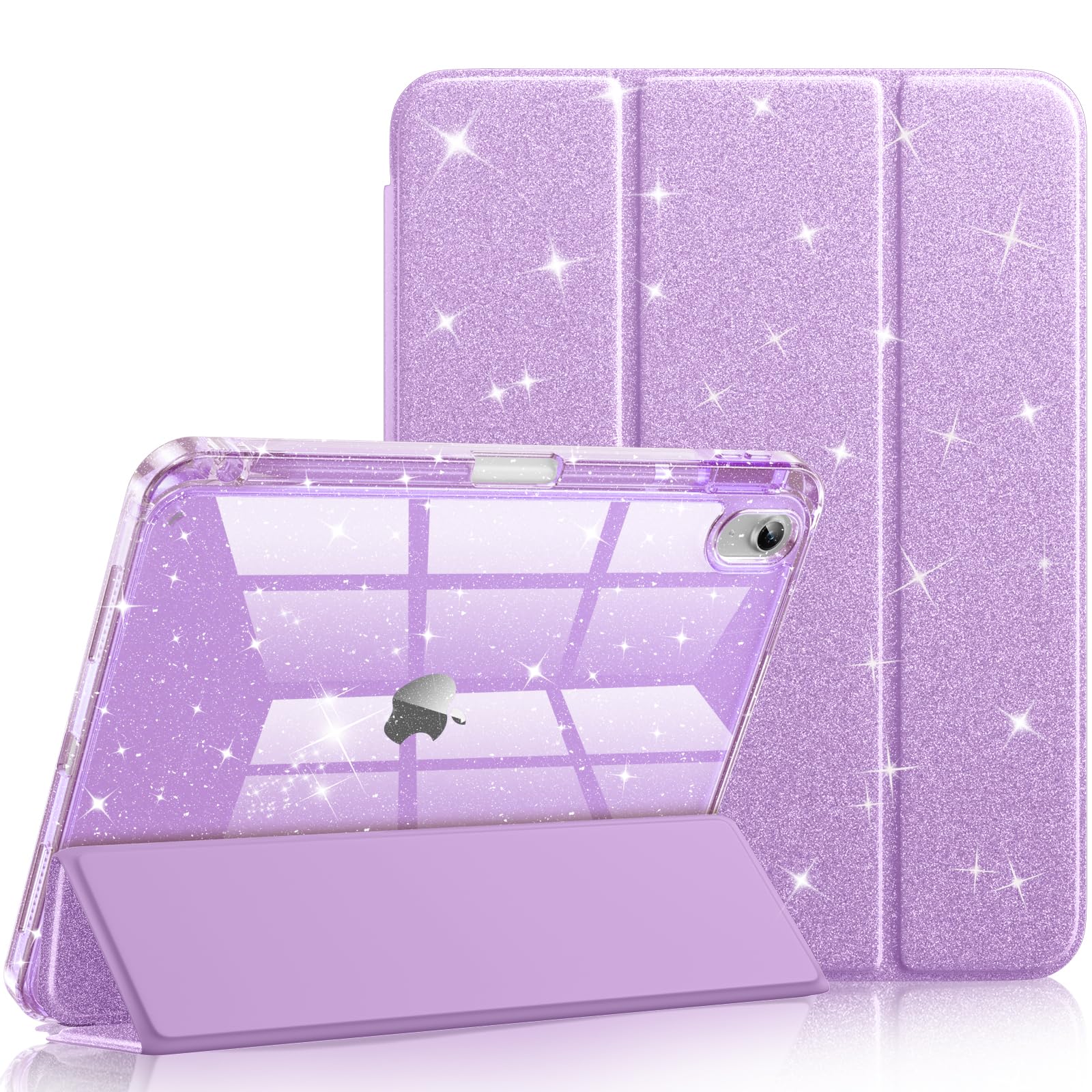 Case for iPad A16 Case, Compatible with iPad 11th Generation Case 11 Inch 2025, iPad 10th Generation Case 10.9 Inch 2022 with Pencil Holder for Women Girls